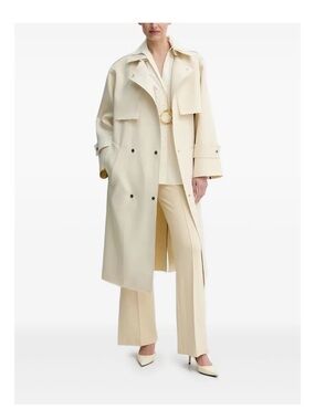 Day Birger et Mikkelsen Light Cream Trench Coat minimal Effortless Modern Trench